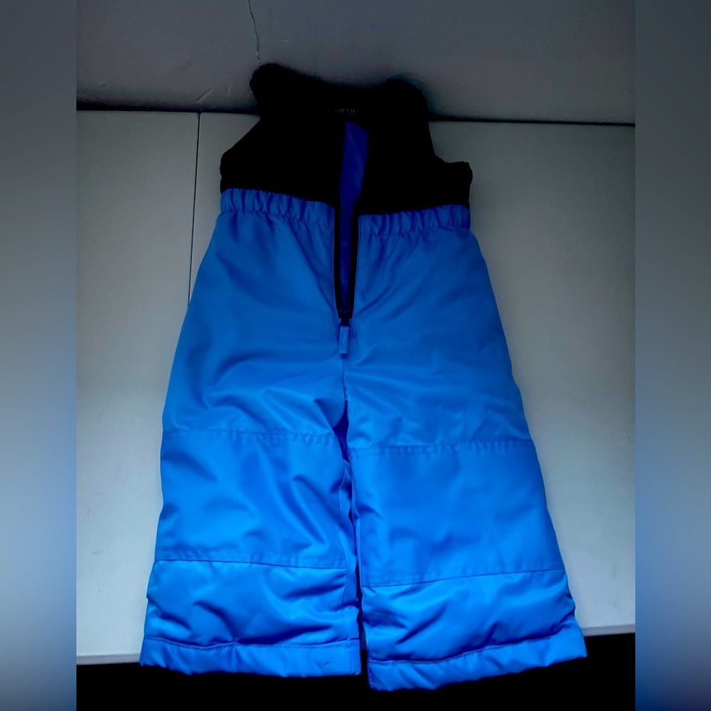 George Kids Blue Overalls
